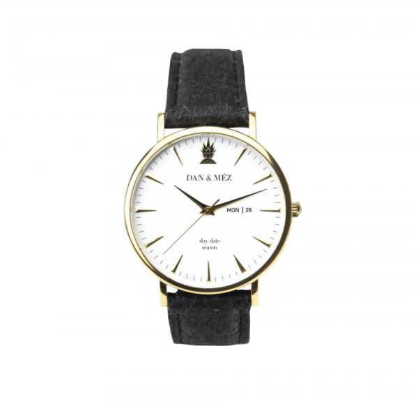 gold black day date