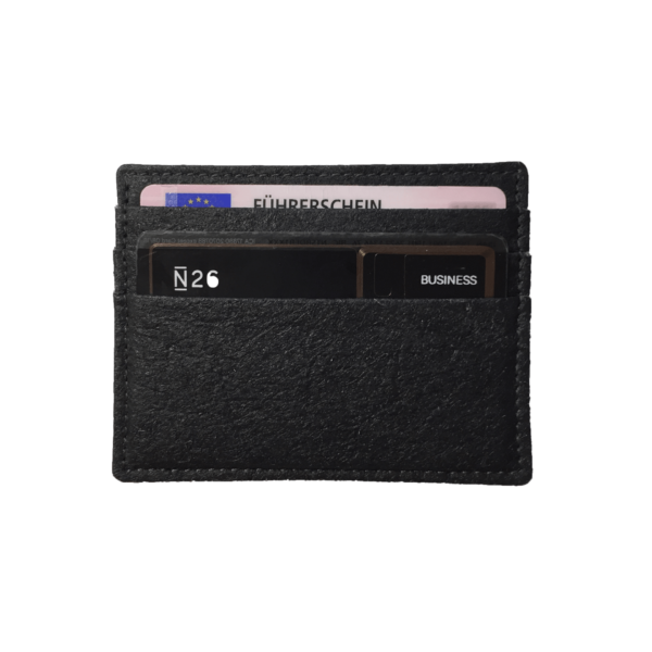 vegan wallet black
